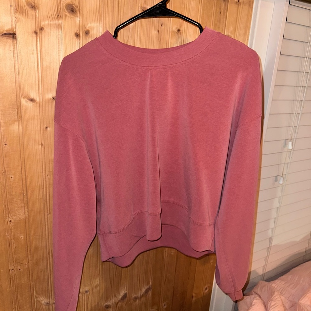 Lululemon Softstreme Perfectly Oversized Cropped Crew